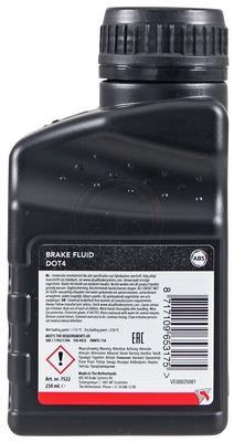 Liquide de frein (Huile de frein) A.B.S. ALL BRAKE SYSTEMS BV. 0.25 L - ref. 7522